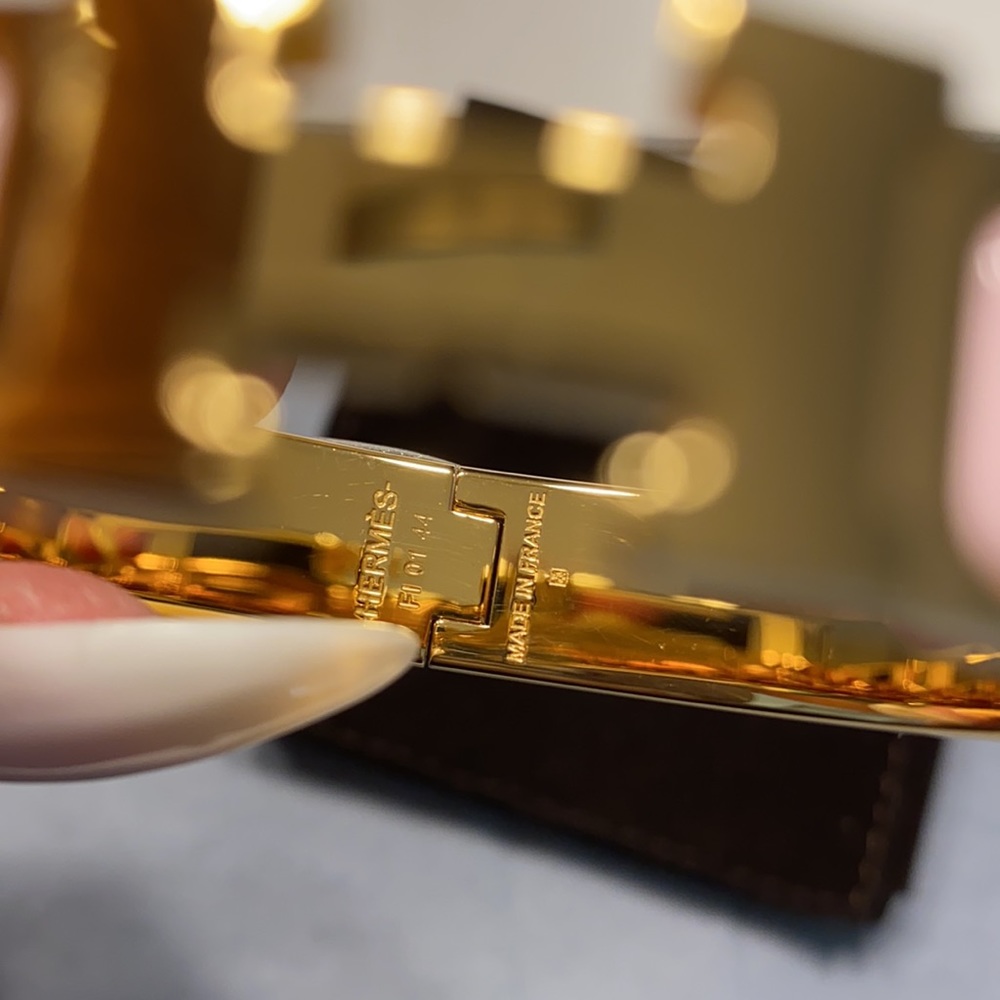 ❣️SOLD❣️ Hermès Clic-H Bracelet - PM - Picture 4 of 8